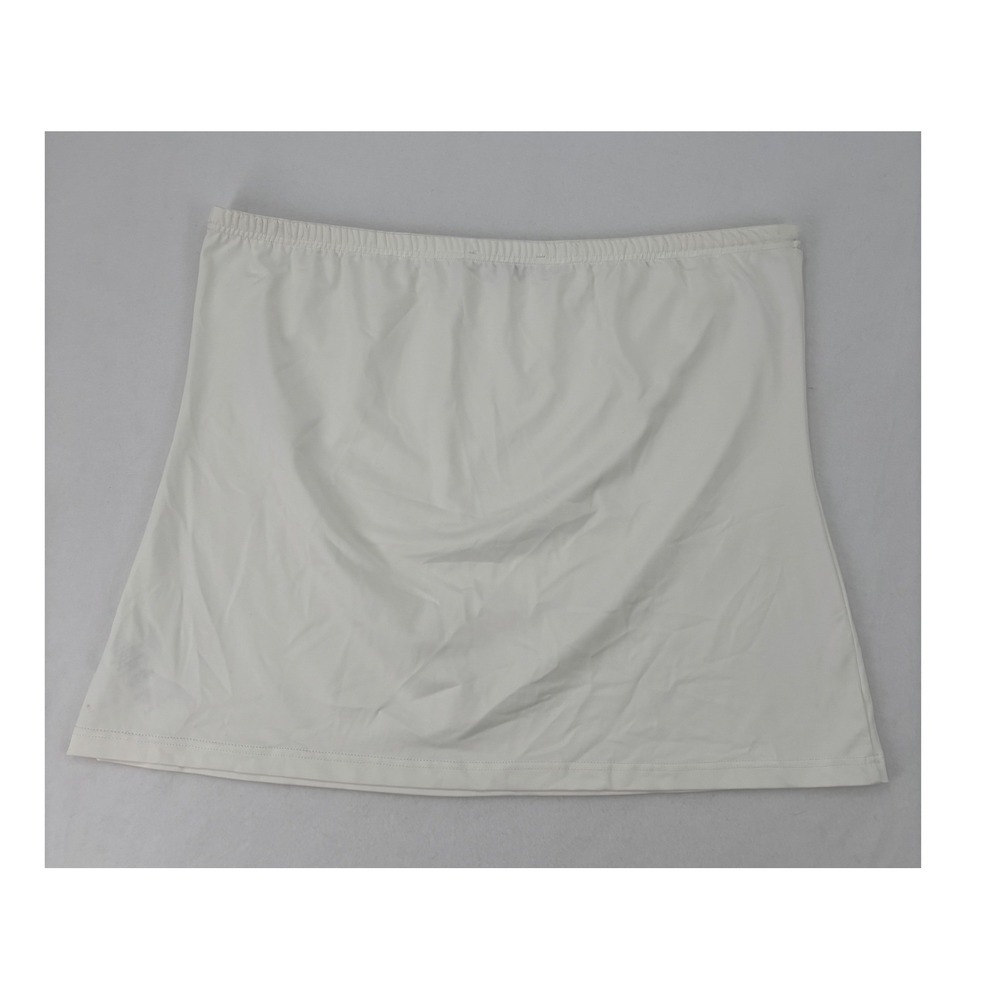 Anne Fontaine Nesma Tube Top Womens 44 White Strapless‎ Stretch Minimalist
